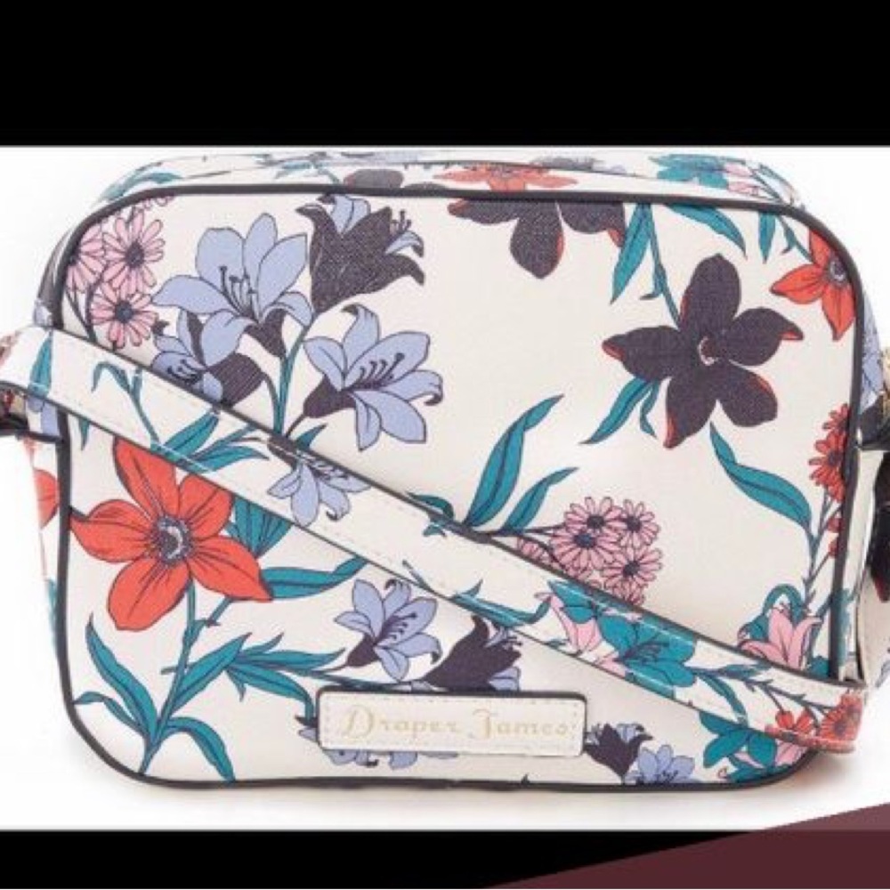 NWT Draper James Elliston Floral Scallop Camerabag - Picture 5 of 7